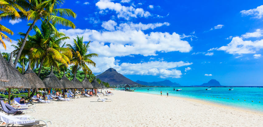 Flic en Flac beach, Mauritius